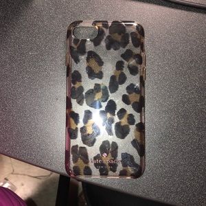 Kate spade clear iPhone 6/7/8 case